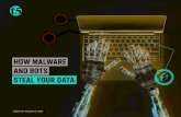 HOW MALWARE AND BOTS STEAL YOUR DATA · 2020. 9. 17. · HOW MALWARE-INFECTED BOTS STEAL YOUR DATA Malware is a general term that includes any piece of malicious software (virus,