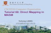CSCI2510 Computer Organization Tutorial 08: Direct Mapping ...mcyang/csci2510/2018F/Tut08 Direct...CSCI2510 Tut08: Direct Mapping in MASM 5 Assignment 2 Solution • If inputnumber