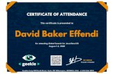 David Baker Effendi · David Baker Effendi. CERTIFICATE OF ATTENDANCE This certificate is presented to for attending Global Summit for Java Devs'20 August 1-2, 2020 ED NEDIN Founder