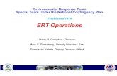 Established 1978 ERT Operations · Environmental Response Team Special Team Under the National Contingency Plan Established 1978 ERT Operations Harry R. Compton -Director Marc S.