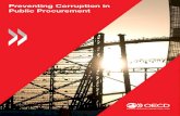 Preventing Corruption in Public Procurement6 Corruption, the bane of public procurement Public procurement is one of the government activities most vulnerable to corruption.In addition