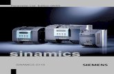 G110 PLi 0403 en - Siemens · SINAMICS G110 120 W - 3 kW Parameter List User Documentation Valid for: Issue 04/03 Inverter Type SINAMICS G110 Software V1.0 Issue 04/03 Parameters