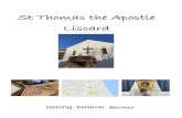St Thomas the Apostle Liscard · 2020. 12. 7. · The parish of St.Thomas was separated from that of St.Mary, Liscard, on 29th Decem-ber, 1925. By 1929 the building fund had reached