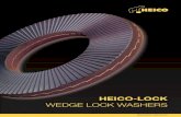 WEDGE LOCK WASHERS 2019. 10. 13.آ  WEDGE LOCK WASHERS The Heico-Lock wedge locking system delivers high