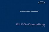 ELCO-Kupplung – Elastische Profilhülsen Kupplung · 2020. 8. 28. · ELCO-Coupling halves with finished bores correspond to balancing quality G16 for balancing in a plain surface