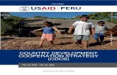 Country Development Cooperation Strategy (CDCS) - Peru · 2020. 9. 30. · Overview: Peru’s transformation over the past 20 years constitutes a remarkable success story of country