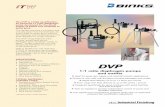 DVP - panweld.com - Equipment/C... · The DVP is a high specification, air powered 1:1 ratio diaphragm pump developed for the direct supply of paints and materials to spray guns.