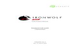 SATA Product Manual - Seagate.com...Seagate IronWolf SATA Product Manual, Rev. E 6 2.0 Drive specifications Unless otherwise noted, all spec ifications are measured under a mbient