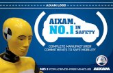 AIXAM, No.1 IN€¦ · AIXAM is the first manufacturer of licence-free vehicles to consider the safety of users. AIXAM has submitted the entire range to crash tests since 1988. These