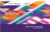 SCHOOL OF HEALTH SCIENCES - IMCC€¦ · ii ACADEMIC CALENDAR - ACADEMIC SESSION 2019/2020 FOR ALL SCHOOLS (EXCEPT THE SCHOOL OF MEDICAL SCIENCES AND SCHOOL OF DENTAL SCIENCES) *Registration
