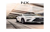 Brochure for 2018 Lexus NX & NXh Hybrid · Lexus Enform Dynamic Navigation is complimentary for the first three years of ownership. DESTINATION ASSIST The available Lexus Enform Destination