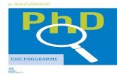 PhD - Universiteit Gent...4 Three PhD degrees and a Doctoral Training Programme 5 Admission requirement for the doctorate 6 Research period 7 Admission procedure 9 Alumni testimonials
