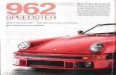 Canepa- Classic and Collector Cars for Sale and Restoration...Canepa conversions became so strongly 88 excellence MAY 2013 962 sought after that his name was part of the Porsche dialogue