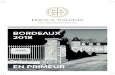 Bordeaux Brochure 2018 - House of Townend · 2019. 7. 1. · 1 case (12x75cl) Château Angludet, Margaux 1 case (12x75cl) Château du Courlat Cuvee Jean Baptiste, Lussac St Emilion