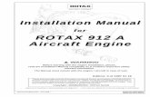 for ROTAX 912 A Aircraft Engine - raanz.org.nzraanz.org.nz/techproject/rotax/d03366.pdf · 2014. 11. 3. · ☞When in storage protect the engine and fuel system from contamination