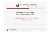 Project Controls Expo...Copyright @ 2011. All rights reserved Speaker Profile Since joining BMT in 2000, Edwina has provided Project Controls expertise to MoD Programme teams in a
