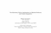 The Monetary Policy Implications of Market Reforms and ...Fabio Ghironi University of Washington, CEPR, and NBER CEPR-RIETI Workshop “New Challenges to Global Trade and Finance”