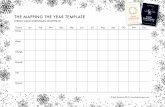 THE MAPPING THE YEAR TEMPLATE · 2020. 10. 6. · beth kernpåon calm christmas w" happy new year book of peslive joy beth kempton calm christmas and a happy new year a little book