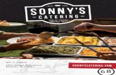 877-7-SONNYS 1905 Buford Mill Drive Buford, GA 30519 · 2020. 8. 24. · SONNY'S SIGNATURE SWEET OR UNSWEET TEA 170/5 Cal per serving PRICES SIDES -c Choose 3 ORIGINAL RECIPE BBQ