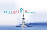 PowerPoint Presentation · 2018. 4. 27. · expomed Eurasia Where the medical sector meets 32.000 m2 T Pioneer Medical Exhibition of Eurasia S. 3 2017 POST SHOW REPORT Exhibitors