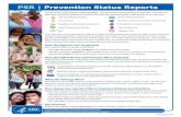 PSR - Prevention Status Reports Fact Sheet · 2019. 4. 26. · PSR | Prevention Status Reports Centers for Disease Control and Prevention Office for State, Tribal, Local and Territorial
