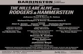 WITH RODGERS HAMMERSTEIN · 2020. 8. 20. · Rodgers & Hammerstein wrote one musical specifically for the big screen, State Fair, and one for television, Cinderella. Collectively,