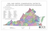 SOIL AND WATER CONSERVATION DISTRICTS & DCR SOIL AND WATER … · 2017. 1. 6. · r ap h nock grays n smyth chesterfield h alif x buch an c o l wythe albemarle ameli greensville powhatan