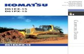 Welcome to Marubeni-Komatsu - Crawler Dozer...The Komatsu SAA6D107E-1 engine delivers 125 kW/168 HP at 1.850 rpm. This fuel-efﬁ cient engine, together with the heavy machine weight,
