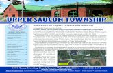 UPPER SAUCON TOWNSHIP...UPPER SAUCON TOWNSHIP LOCATED IN BEAUTIFUL LEHIGH COUNTY, PENNSYLVANIA 5500 Camp Meeting Road, Center Valley, PA 18034 • 610-282-1171 Board of Supervisors: