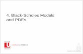 4. Black-Scholes Models and PDEshmzhu/Math-6911/lectures/Lecture4/4...Math6911, S08, HM ZHU 1 of 3: The Derivation of the Black-Scholes Differential Equation 2 22 2 42 Model of the