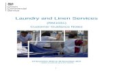 Laundry and Linen Services - Crown Commercial · Web viewLaundry and Linen Services (RM1031) Customer Guidance Notes 19 November 2015 to 18 November 2017 + option to extend up to