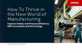 How to Thrive in the New World of Manufacturing - Best ......Manufacturing is undergoing a massive shift in technological disruption, but it has been undergoing disruption for decades,