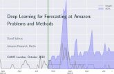 Deep Learning for Forecasting at Amazon: Problems and ......Taxonomy of Forecasting Problems: Tactical Forecasting • Example: Ordering of compute racks for AWS • 100s-1000s of
