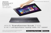 ASUS ASUS recommends Windows 8. PRODUCT GUIDE...ASUS PRODUCT GUIDE MAY - JUNE 2014 ASUS recommends Windows 8. FOR NOTEBOOK, COMMERCIAL, TABLET & SMARTPHONE Some apps sold separately;