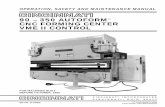350 AUTOFORM CNC FORMING CENTER VME II CONTROL ......OPERATION, SAFETY AND MAINTENANCE MANUAL 90 – 350 AUTOFORM CNC FORMING CENTER VME II CONTROL EM-444 (N-09/99) COPYRIGHT 1999