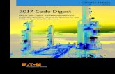 2017 Code Digest - Eaton2017 Code Digest Article 500-516 of the National Electrical Code with product recommendations for use in hazardous (classified) areas EATON’S CROUSE-HINDS