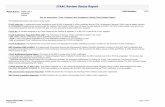 ITAAC Review Status ReportKey for Inspections, Tests, Analyses, and Acceptance Criteria (ITAAC) Status Report The following describes each column in the report: ITAAC Index No.: A