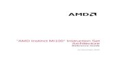 AMD Instinct MI100 Instruction Set Architecture€¦ · 14/12/2020  · "AMD Instinct MI100" Instruction Set Architecture Reference Guide 14-December-2020