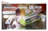 Interim report Q3 2020...Management report 3 Q3 2020 highlights 4 Key figures and financial ratios 5 Developments in Q3 2020 8 Outlook 9 Risk management 10 Hyperinflation in Argentina