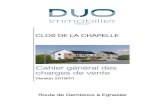 Matloc sprl CLOS DE LA CHAPELLE...2019/11/25  · constructions & infrastructures + Assistance aux Acquéreurs MATLOC SPRL rue des Marais 45, 1360 Perwez Contact : Roxane Lignier 0491