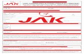 Subscriber Application Form · 2019. 2. 4. · Title - Mr. Ms. Mrs. Subscriber Application Form JAK COMMUNICATIONS PRIVATE LIMITED #J-4, 6th Avenue, Anna Nagar East, Chennai - 600102.