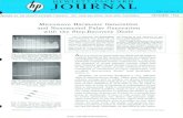 1964 , Volume v.16 n.4 , Issue Dec-1964 - HP Labs · 2018. 7. 17. · DECEMBER, 1964 Microwave Harmonic Generation and Nanosecond Pulse Generation with the Step-Recovery Diode Fig.