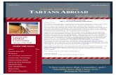 T A ARTANS BROAD - Homepage - CMU · 2020. 8. 3. · SPRING 2015 VOLUME 10 ISSUE 2 Danielle Lehmann, Sp ’15 CISabroad Univ. of Westminster, London, UK TARTANS CURRENTLY ABROAD Above