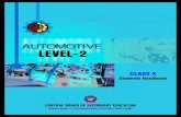 00 Automobile Level 2 - Cover Pagecbseacademic.nic.in/web_material/Curriculum21/publication...Automotive Level - 2 Students Handbook, Class X Price: `First Edition: June 2015, CBSECopies: