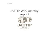 JASTIP WP2 report 20200120...JASTIP‐WP2 activity report Jan. 17, 2020 JATIP Collaboration Research lab • Main Satellite Lab. INC1, Thailand Science Park, NSTDA ...