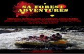 PRODUCT MANUAL FOR SA FOREST ADVENTURES · 2015. 6. 14. · PRODUCT MANUAL 2015 bookings@saforestadventures.co.za | Cell: +27 (0) 83 517 3635 Page 2 of 31 Information on sa forest