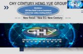 CHY CENTURY HENG YUE GROUP · Buyers can make profits by sharing their online shopping experiences with their friends and, above all, make recommendations before, during, and ...