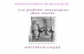 ANTHOLOGIE Po sie et Musique · Didier jeunesse, 2002 Someone 's in the kitchen with Dinah Someone 's in the kitchen with Dinah Someone 's in the kitchen, I know-o-o-o Someone 's