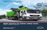 MAN chassis for public-utility tasks. · The MAN TGS as a refuse-collection vehicle. No matter whether it‘s household or industrial refuse, bulky rubbish or bio-waste, recyclable