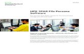 HPE 3PAR File Persona Software - cdn.cnetcontent.comcdn.cnetcontent.com/c2/88/c288db99-d6b4-4185-9de5-9696d20f75f3.pdfrich file protocols from SMB/CIFS and NFS to FTP, file data services